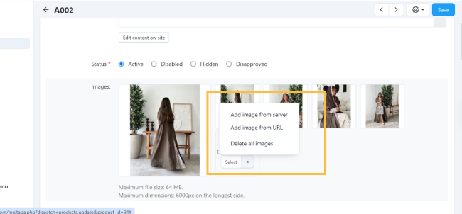 Manage Images